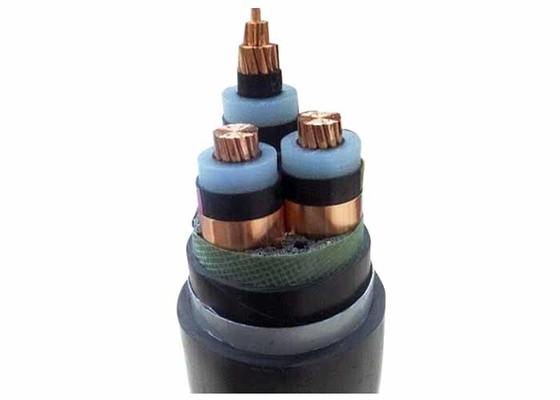 Medium Voltage Steel Tape Armoured Electrical Cable 3 Phase CU / XLPE / STA / PVC Power Cable supplier