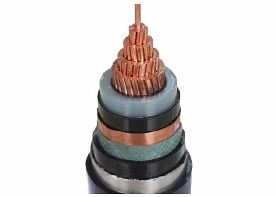 Single Core Copper Conductor 11kV XLPE insulated cable 185mm2 with STA supplier