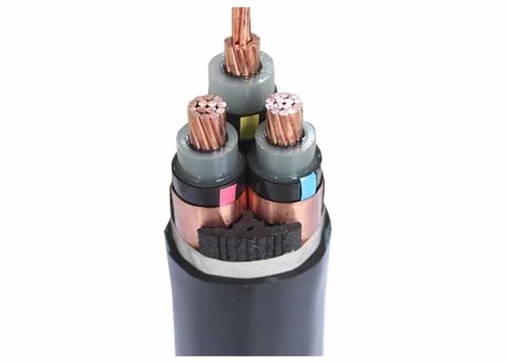 Electrical XLPE Insulated Power Cable 11kV 33kV IEC60502-2 Standard 3X185MM2 supplier