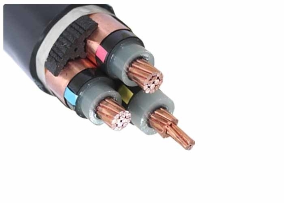 Electrical XLPE Insulated Power Cable 11kV 33kV IEC60502-2 Standard 3X185MM2 supplier