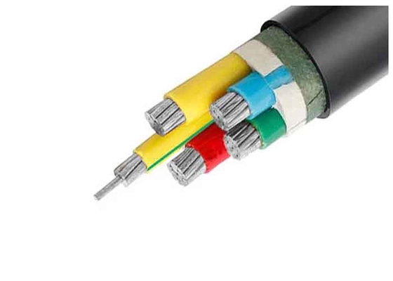 VLV 5x95 0.6V/1KV Alluminum Core PVC Insulated Cable PVC Sheath Electrical Underground supplier