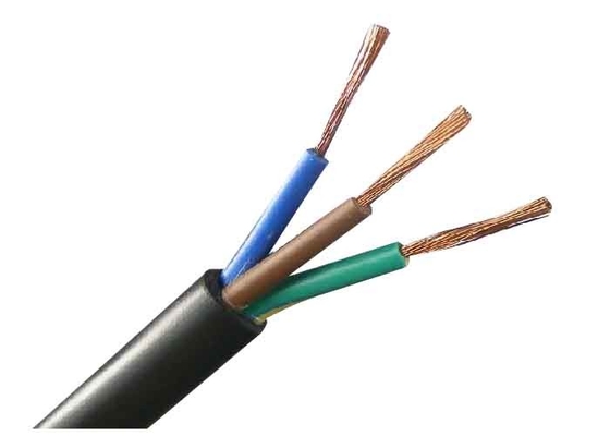 Triple Cores Flexible PVC Insulated Wire Cable RVV 1.5mm2 2.5mm2 4mm2 supplier