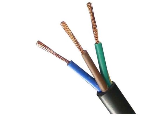 Triple Cores Flexible PVC Insulated Wire Cable RVV 1.5mm2 2.5mm2 4mm2 supplier