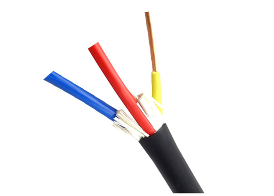 Three Cores 450 / 750V Electrical Cable Wire With CLASS 1 Copper Conductor supplier