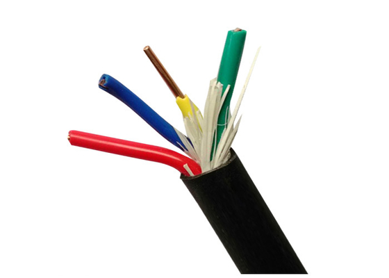 Four Cores Electrical Cable Wire With Solid Copper Conductor 450 / 750V WIth PVC Sheath supplier