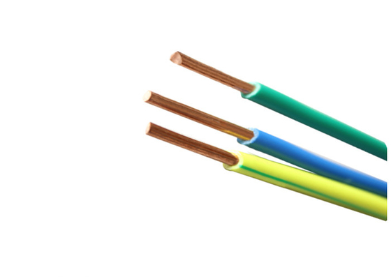 Solid Copper Conductor Electrical Wire Cable With PVC Insulation H07V-U supplier