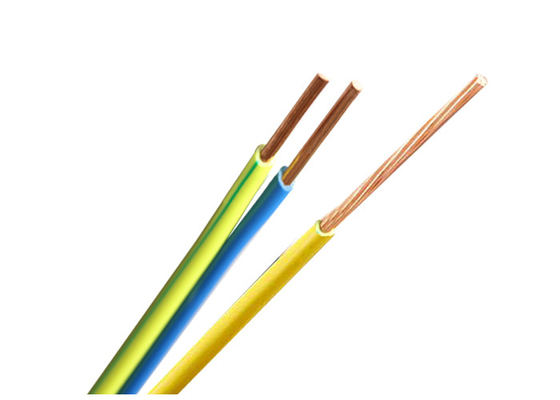 Solid Copper Conductor Electrical Wire Cable With PVC Insulation H07V-U supplier