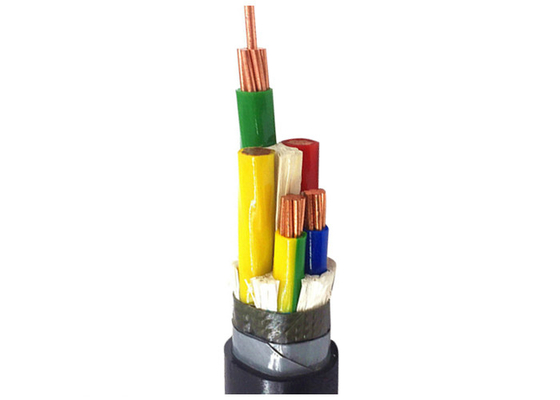 5 Core Power Cable Polyvinyl Chloride Insulated Metallic Armoured Optional Electric Cable supplier