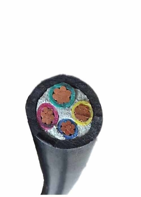 Unarmored Power PVC Electrical Cable Copper / Aluminum Conductor 4 Cores Cables supplier