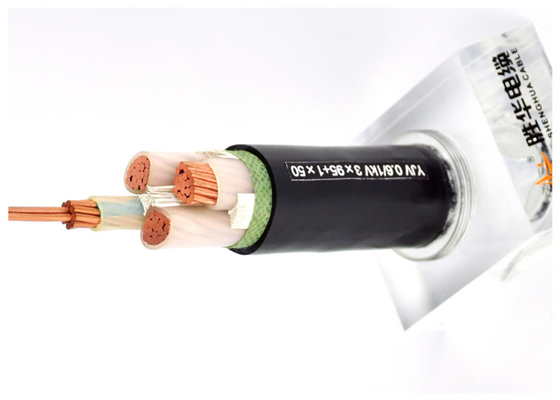 U/G XLPE Insulated Power Cable 4x185SQMM For Power Plant IEC 60502 supplier