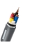 Cu Core STA PVC Insulated Cables 3+1 Cores Steel Tape Armored Cable ZR-VV22 600V / 1000V supplier