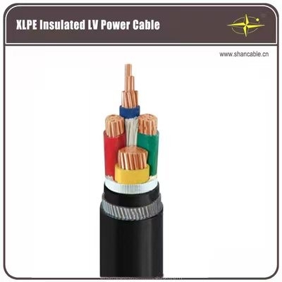 Shenghua Group Cable 0.6kv Five Core XLPE Insulated Cable For Industrial Applications supplier