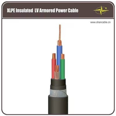 Multi Core 300V Sheathed Steel Wire Armored PVC Insulated Cables Coiled For Underground Use supplier