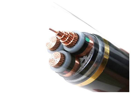 Xlpe Insulated Electrical Power Cable 3.6kv / 6kv With Copper Conductor supplier