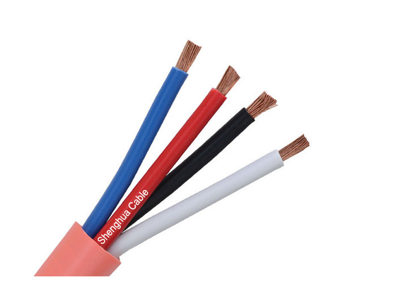 Shanghai Shenghua Cable 450V 750V Low Smoke Zero Halogen Wire , Copper Building Wire 2 Years Warranty supplier
