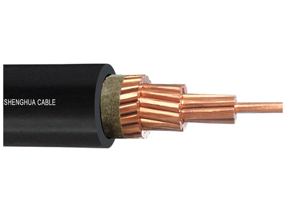 Shanghai Shenghua Power Cable Low Smoke Halogen Free 4 Core Cu / Mica Tape / XLPE / LSOH Fire Retardant Cable supplier