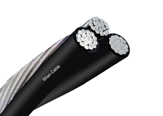 Shenghua Power Cable Aerial Bundled Xlpe Insulation Cable , Aerial Power Cable With 1 Messenger Conductor supplier