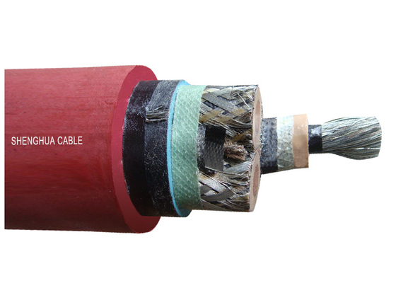 Shanghai Shenghua Cable MCDP Rubber Sheathed Cable , Low Smoke Zero Halogen Cable 0.38 / 0.66 KV supplier