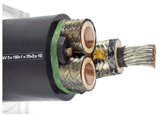 Shanghai Shenghua Cable MCDP Rubber Sheathed Cable , Low Smoke Zero Halogen Cable 0.38 / 0.66 KV supplier