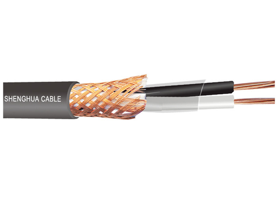 Shanghai Shenghua Group Shielded Instrument Overall Screen Cable Armoured / Unarmored 2 Years Warranty supplier