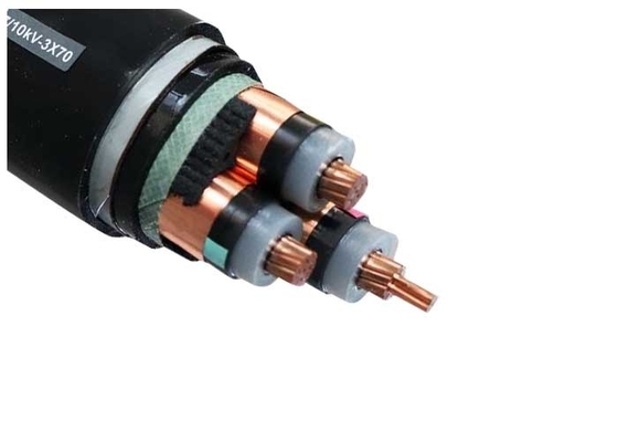 Double Steel Wire Armoured Electrical Cable High Voltage 3 Phase  UG 3x300 SQ . MM supplier