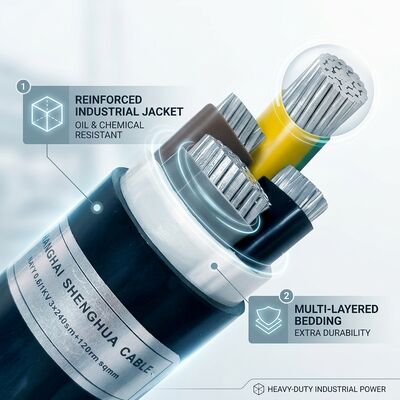 Oil Resistant Chemical Resistant PVC Insulated Cable 450/750V 3 Core Industrial Use supplier