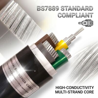BS 7889 VDE NF C Standard PVC Insulated Cable 0.6/1kV 5 Core 5x16mm2 Export supplier