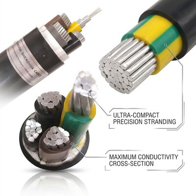 Free Sample PVC Insulated Power Cable 0.6/1kV 3x10mm2 Copper Fast Delivery supplier