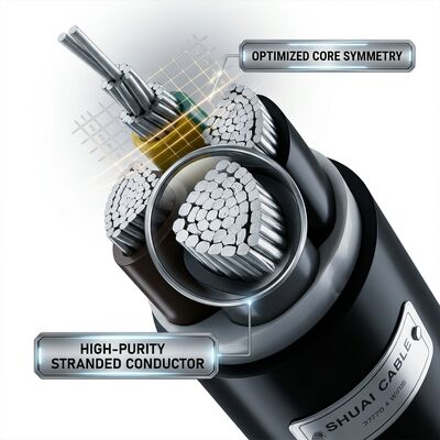 Factory Direct PVC Insulated Power Cable 0.6/1kV 4x70mm2 Copper Export Grade supplier