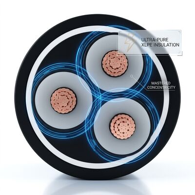 Anti-Corrosion HDPE Sheathed XLPE Insulated Underground Power Cable 0.6/1kV supplier