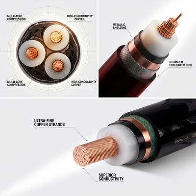 Fire Resistant XLPE Insulated Power Cable BS6387 Certified 0.6/1kV Emergency supplier