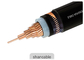 Semi Conductor XLPE Power Cable Black Jacket Flame Retardant For Laying Indoors supplier