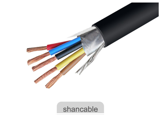 Flexible Stranded Copper H05VV-F Electrical Cable Wire 300 / 500V Rated Voltage supplier