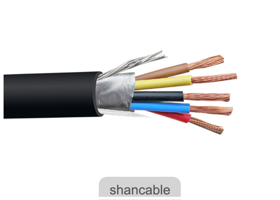 Flexible Stranded Copper H05VV-F Electrical Cable Wire 300 / 500V Rated Voltage supplier