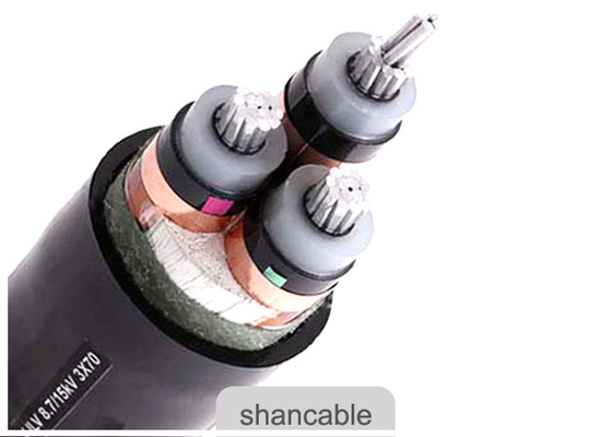 Medium Voltage XLPE Insulated Power Cable 8.7/15kV Corrasion Resistance supplier