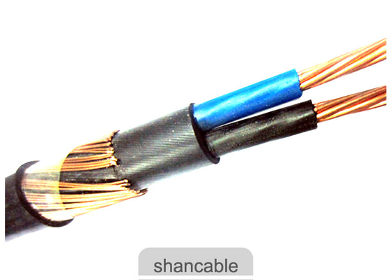 Copper Tape XLPE Insulation Cable / Underground Power Cable 90 Degree supplier