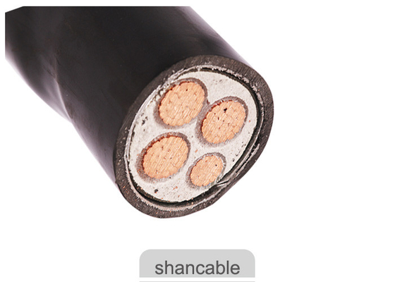 4 Core Armoured Power Cable / Industrial Armoured Cable Wiring XLPE supplier