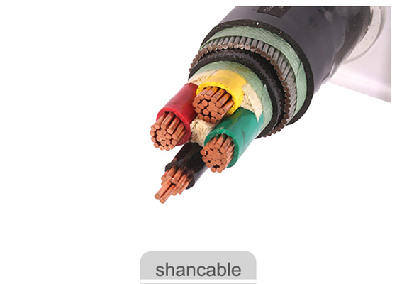 Three Core Low Voltage 1kV Power Cable Copper Conductor XLPE Insulated supplier