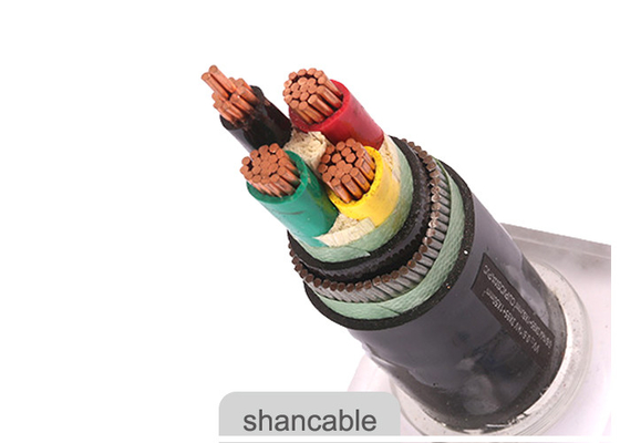 Three Core Low Voltage 1kV Power Cable Copper Conductor XLPE Insulated supplier