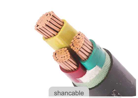 Three Core Low Voltage 1kV Power Cable Copper Conductor XLPE Insulated supplier