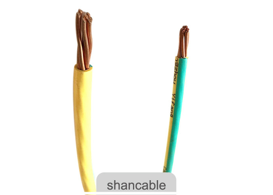 Stranded Copper Electrical Cable Wire , H05V-U/H07V-U PVC Insulation Power Cable Wire supplier