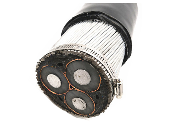 PVC Sheath Outdoor Armoured Power Cable / Copper Tape Armoured Cable supplier