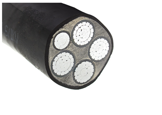 Four And Five Core PVC Insulation Power Cable / Aluminum Conductor PVC Electrical Cable supplier