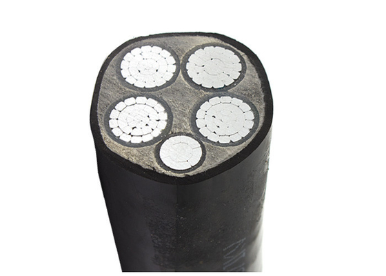 Four And Five Core PVC Insulation Power Cable / Aluminum Conductor PVC Electrical Cable supplier