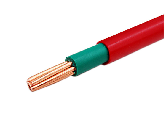 Two Layer PVC Insulation Electrical Cable Wire Single Core Stranded Copper supplier