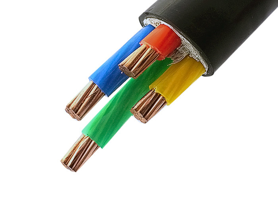 Four Core 100% Pure Copper Conductor XLPE Insulated Power Cable supplier