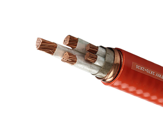 800 X 600 2.5mm2 Fire Resistant Cable With Inorganic Mineral Synthetic Mica Tape supplier