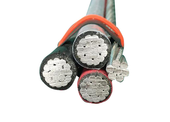 ABC Aluminum Aerial Bundled Cable ASTM Standard XLPE Cross Linking Sheath supplier