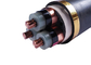 6.35/11kV  3 Core N2XSY PVC Xlpe Electrical Cable Circular conductor supplier