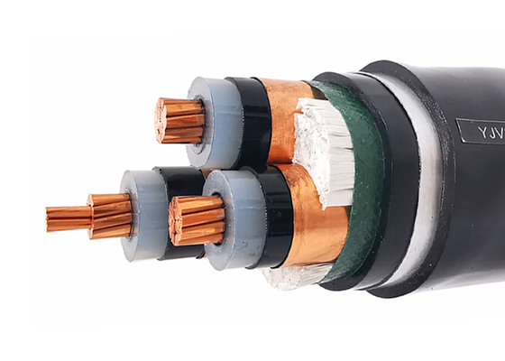 LSOH Sheath Medium Voltage Armoured Electrical Cable One Phase Cores supplier